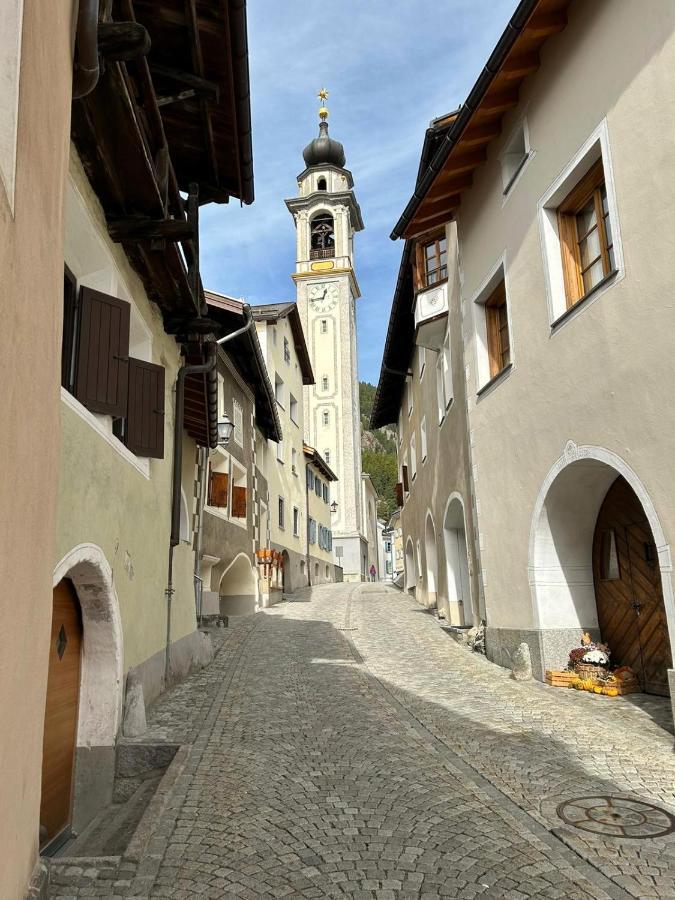 Weisses Kreuz - Crusch Alva Samedan Exterior foto