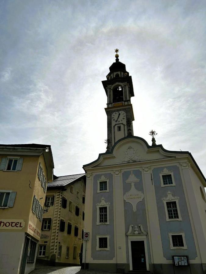 Weisses Kreuz - Crusch Alva Samedan Exterior foto